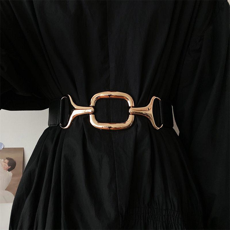 Adjustable Chic Black Waist Belt For Women Enhancing Summer Looks Fashion