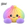 Educational Pretend Play Toy Big Mystery Dumpling Plush Toy, Cute Stuffed Steamed Bun Pillow, Soft Kawaii Food Cuddly Desktop Decor Ornament