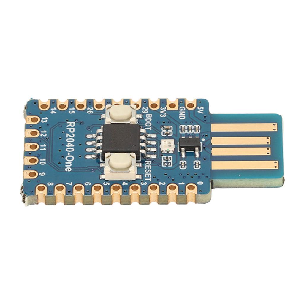 Microcontroller RP2040 One USB A Male Port Dual Core 4MB Flash PCB Pico Expansion Board for