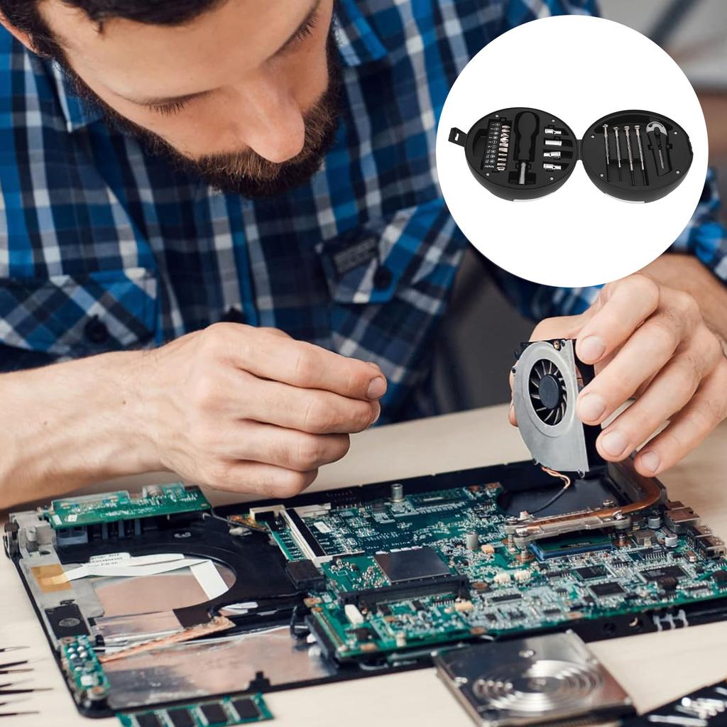 Screwdriver Set Multi Purpose Football Shaped Multi Bit Screwdriver Set for Computer Electronics Repairing