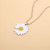 Small Fresh Long Pendant Sweater Chain Fashion Popular Daisy Necklace Women