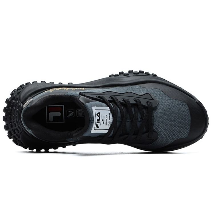 Fila Mihara Yasuhiro X  FM 9 Fabric TPU Mesh Lightweight Low-Top Casual Shoes Women sneakers Dark-Slate F12W124138FBB