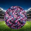 Demon Slayer Print Size 5 Soccer Ball, PU Wear Resistant Football for Match Training and Daily Practice, Birthday Gift for Soccer Fans