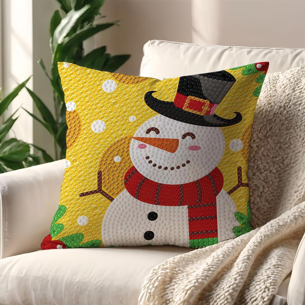 Christmas Nutcracker Cushion Cover Best Home Office Coffee Pillow Sofa Printing Decoration Room Shop Car Nordic Simplicity Hit