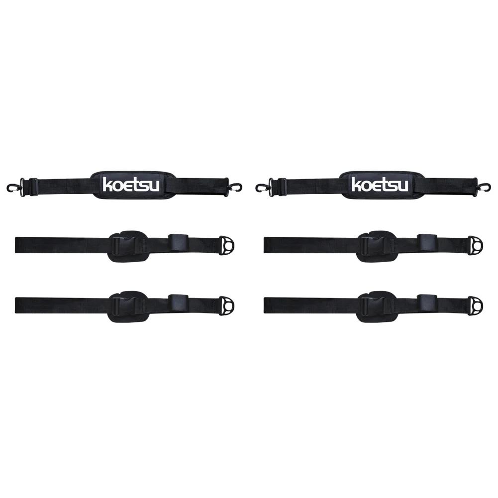 6Set Portable Surfboard Shoulder Strap Carry Sling Stand Up Paddleboard Sup Board Surf Fins Paddle Wakeboard Surfing Kayak Tools
