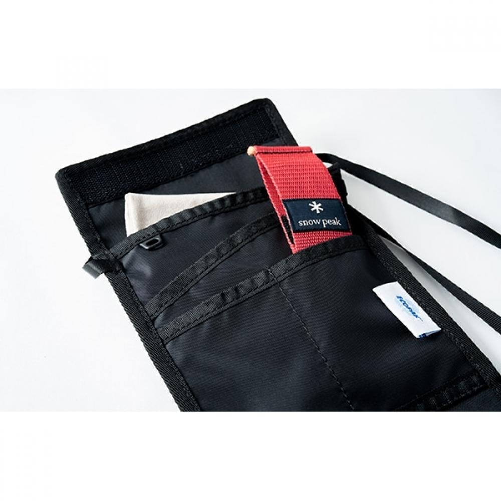 Snow Peak Ecopak Travel Pouch One BlAck Sp Ac 25su002