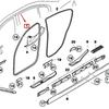 Door Weatherstrip Front Door Seal Car Door Sealing Rubber Weatherstrip Easy To Install Replacement Installation