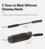Car Microfiber Wheel Hub Rim Cleaning Brush Kit Non-Slip Handle Bendable Brush