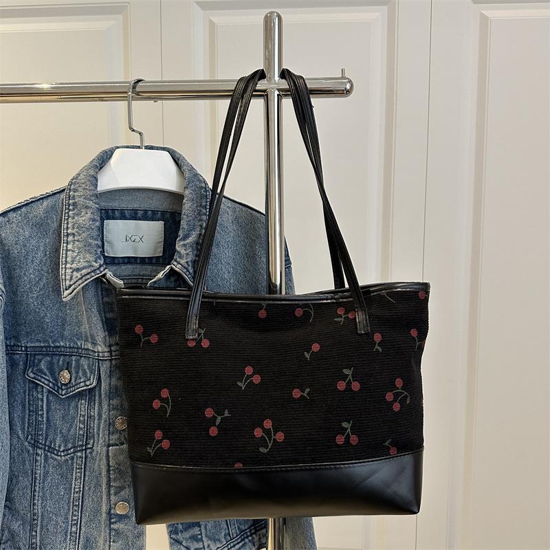 New Student Tote Bag 2025 Beautiful Simple Casual Personality Fashion Shoulder Tote Shopping Bag Tote Bag Women