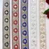 10 Yards Embroidered Lace Trim Ethnic Jacquard Ribbon DIY Clothing Accessories Sewing Craft Wrapping Decoration Material