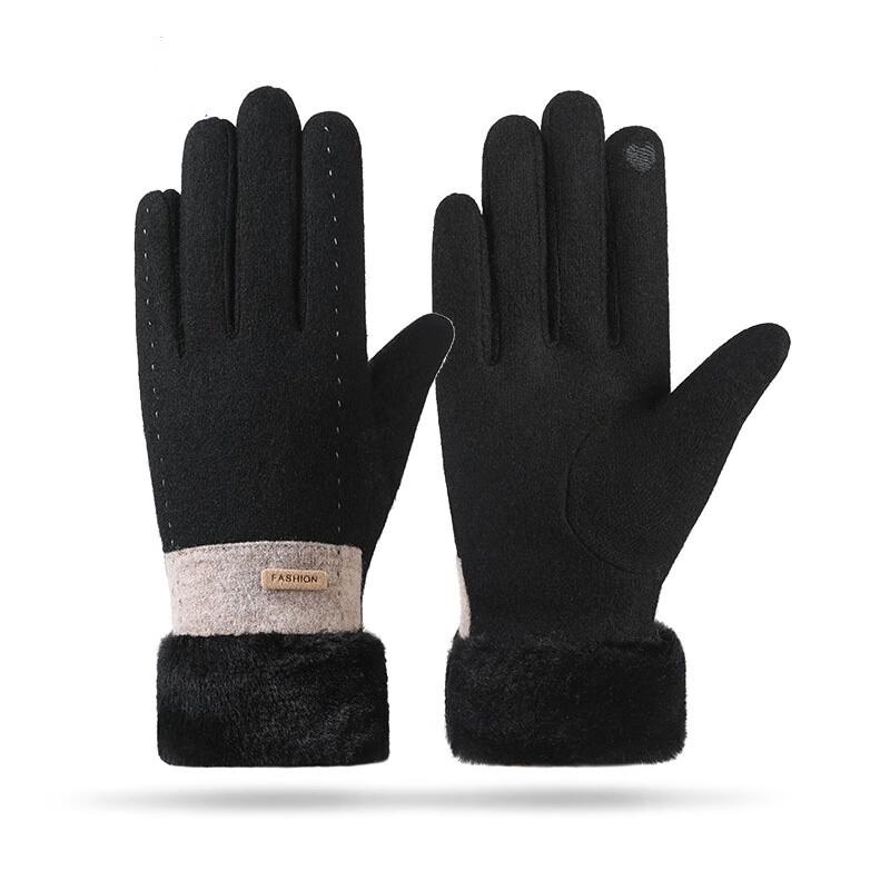 Lishi Outdoor Warm Cashmere Touchscreen Gloves