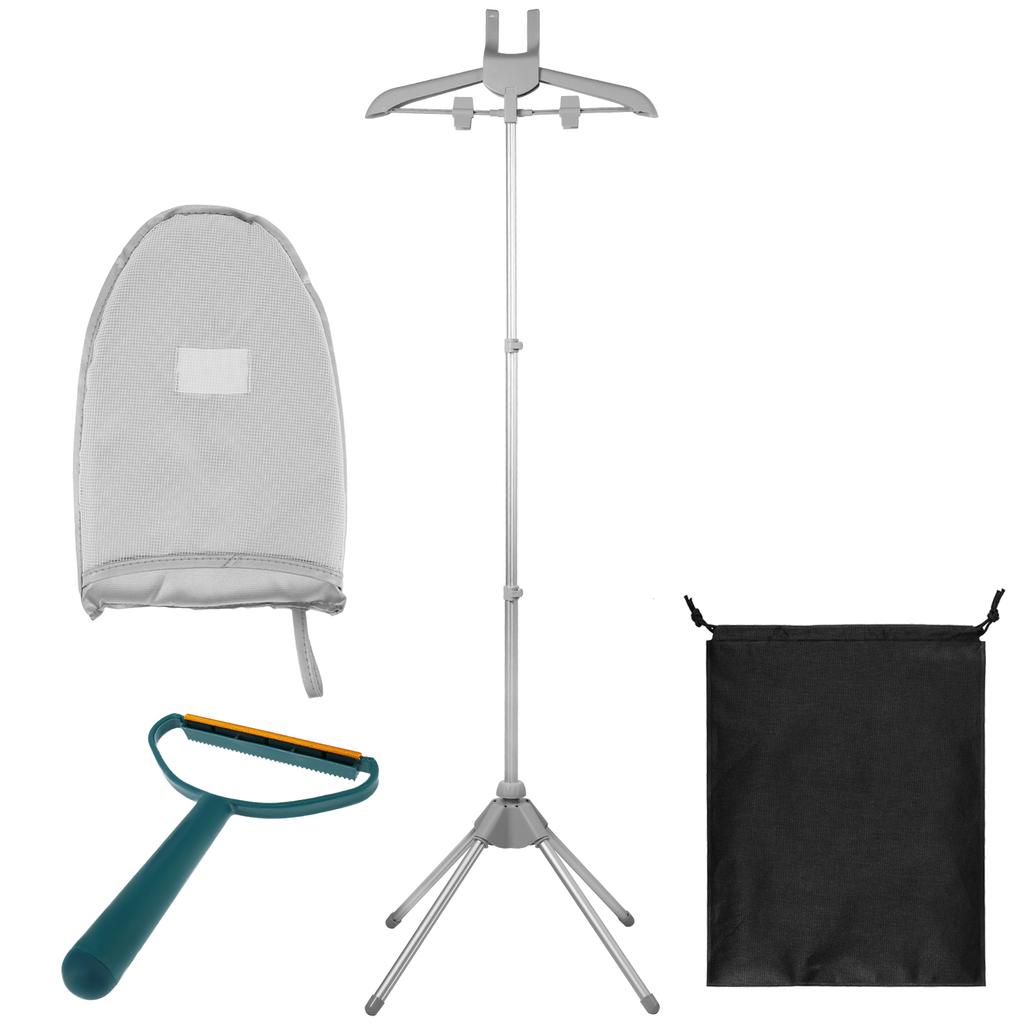 Stojak na parownicę do ubrań 84-160 cm Regulowana wysokość Stojak na ubrania do parownicy Obracany Składany Stojący Wieszak na ubrania do domu