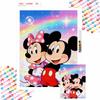 5D DIY Disney Diamond Art Painting Kit Mickey Minnie Sparkle Creative Home Decor Wall Art
