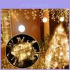 Bezaubernde 10m 100 LEDs Weihnachts-Lichterkette für magische Außendekoration