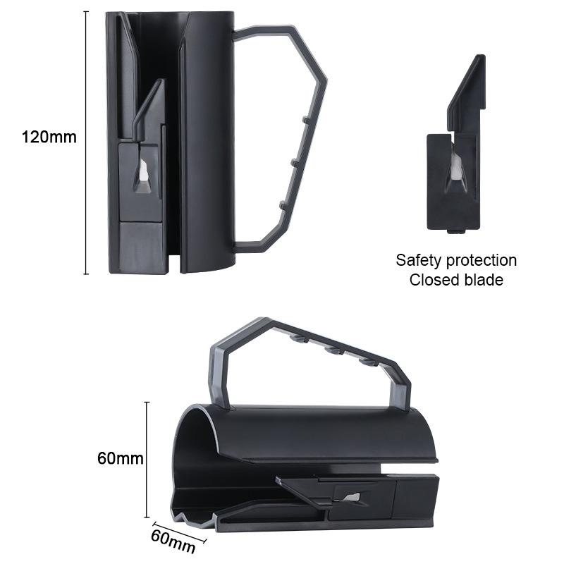 Portable Mini Paper Cutting Machine with Handle for Gift Wrapping Christmas Packaging DIY Crafts Home Office Manual Cutter Tool