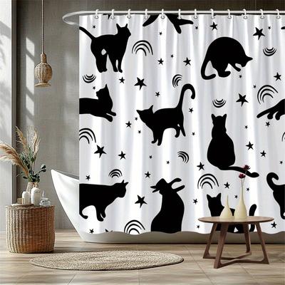 Badkamer en toilet – Douchegordijnen
