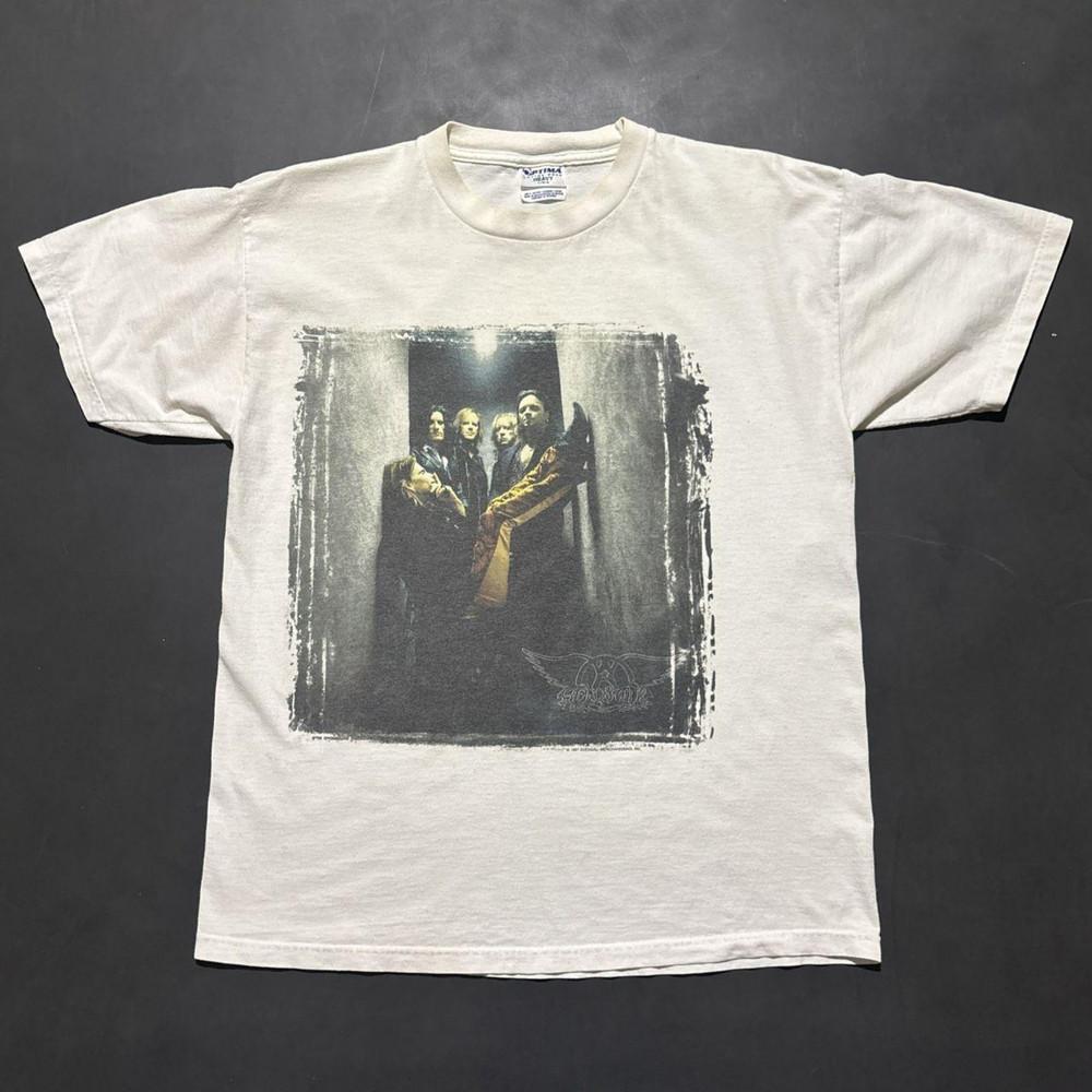 Vintage 1997 Aerosmith Nine Lives Double-Sided Concert T-Shirt Unisex T-Shirt XXXXL
