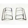 Chrome Tail Light Cover Trim Set For Jeep Patriot 2007-2017