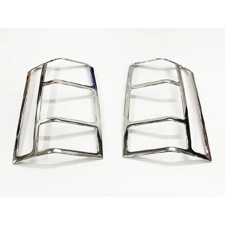 Chrome Tail Light Cover Trim Set For Jeep Patriot 2007-2017