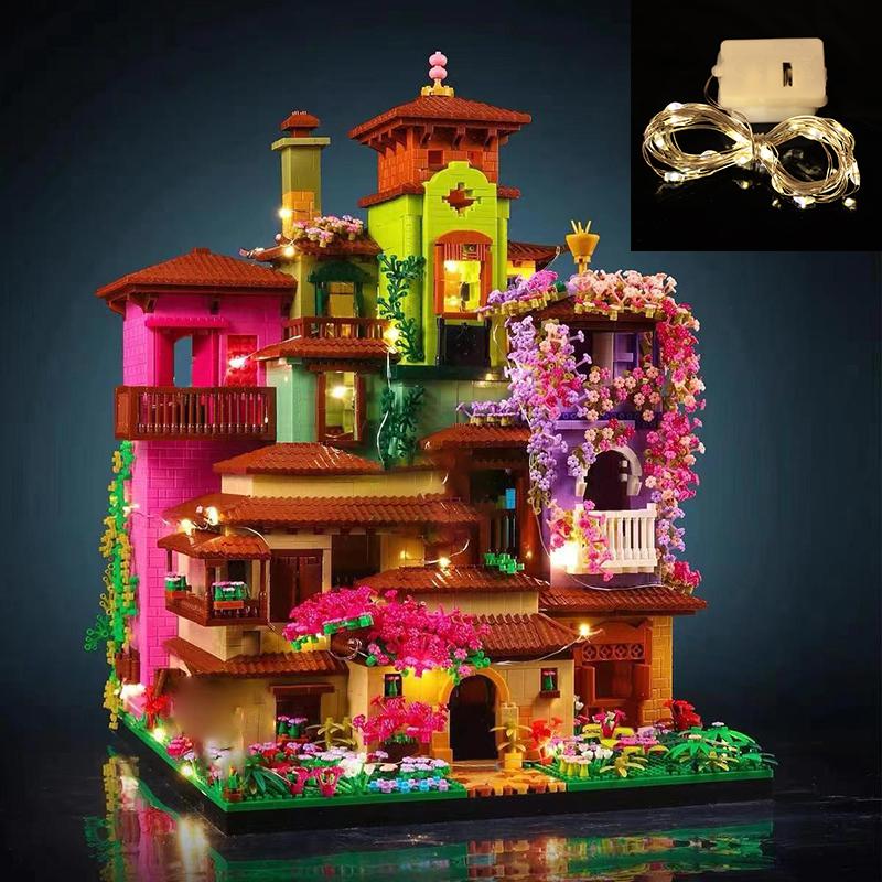 

Non-Toxic 7080Pcs Building Blocks City Street View Magic House Castle Countryside Micro Assembly Children S Toys For Kids Christmas Gifts