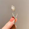 Tulip Brooch Women'S High-End Luxury Brooch Temperament Pin Niche Design Cardigan Clothes High-End Accessories