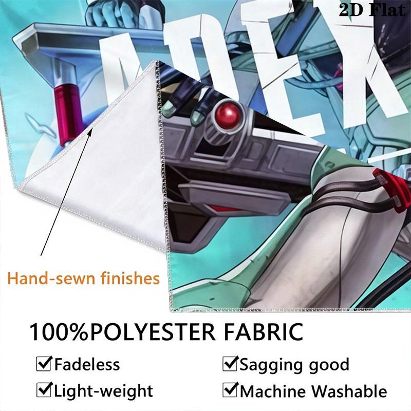 Apex Legends poster Wall Hanging Printed Fabric Blanket Decorative Tapestries for Bedroom Living Room Home Decor