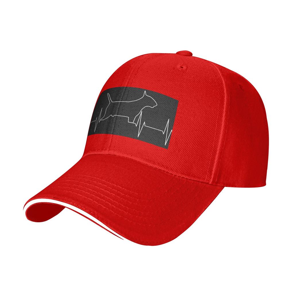 Nope Bull Terrier Dog Lazy Animal Pet Cap Casual Baseball Caps Adjustable Hat Hip Hop Summer Unisex Baseball Hats Customizable