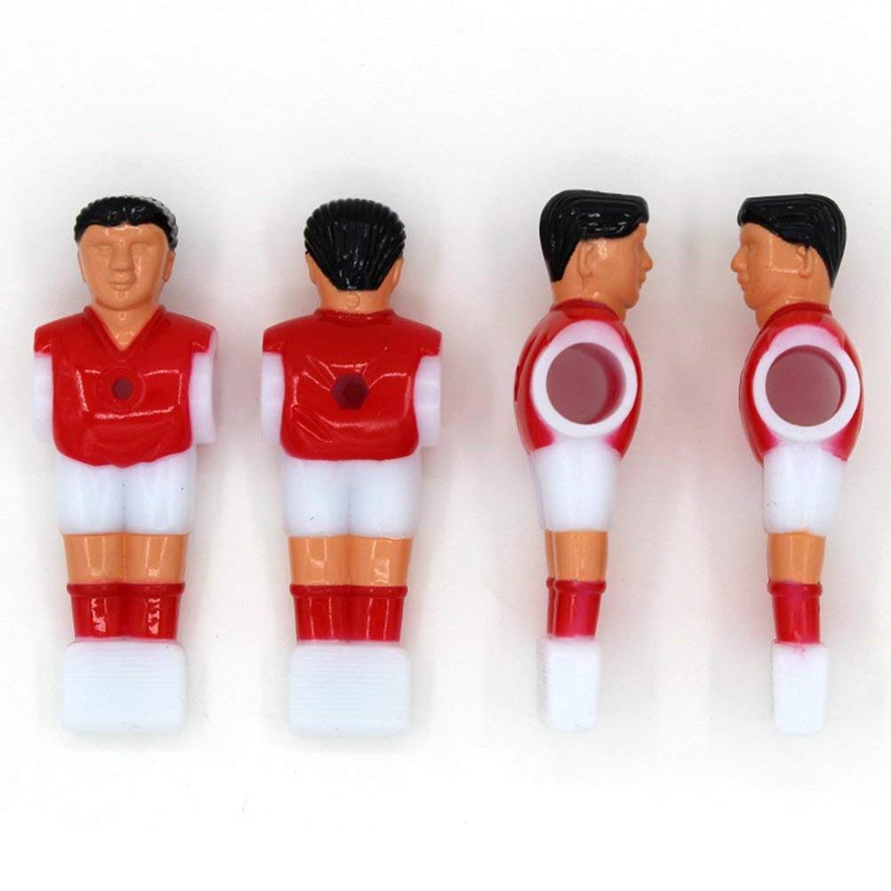 4 пластикові настільні футбольні гравці Футбольні ігри футбольні ігри Міні-гуманоїдна лялька