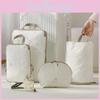 Travel Storage Bag Set With Compression Technology For Luggage Organization And Packing Efficiency