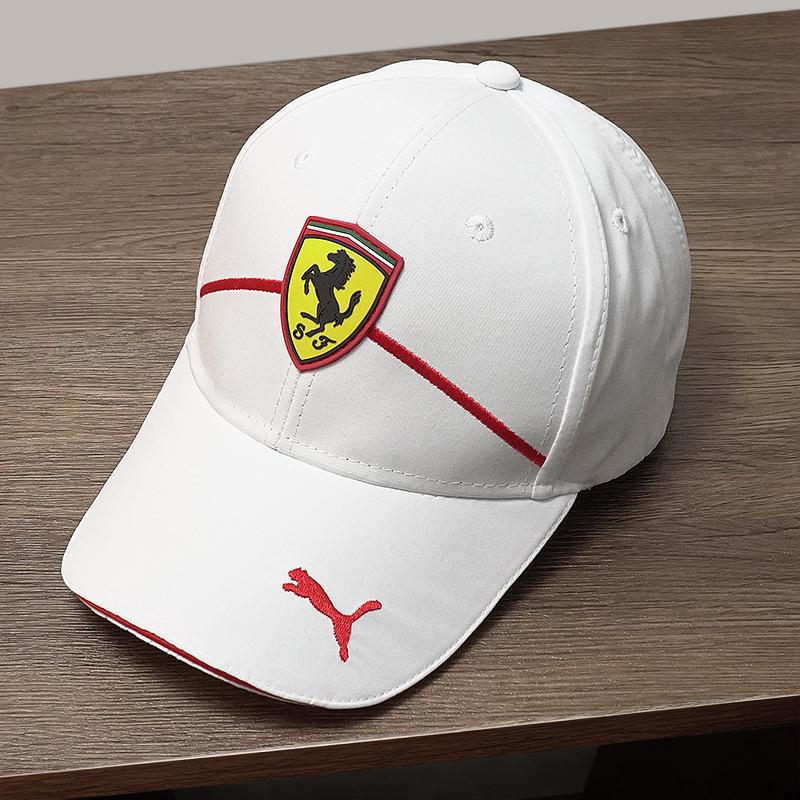 Baseballkappen für Herren und Damen, verstellbar, lässig, bestickt, Autoemblem, Sonnenhut, Schirmmützen für Ferrari Roma Spider SF90 LaFerrari
