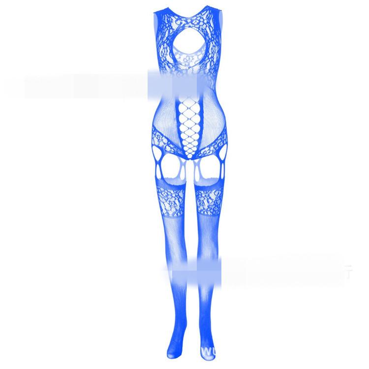 Erotic Body Stockings Seductive Underwear Women Underwear Open Crotch Sexy Tights Fishnet Bodysuit Hollow See-Through Pantyhose