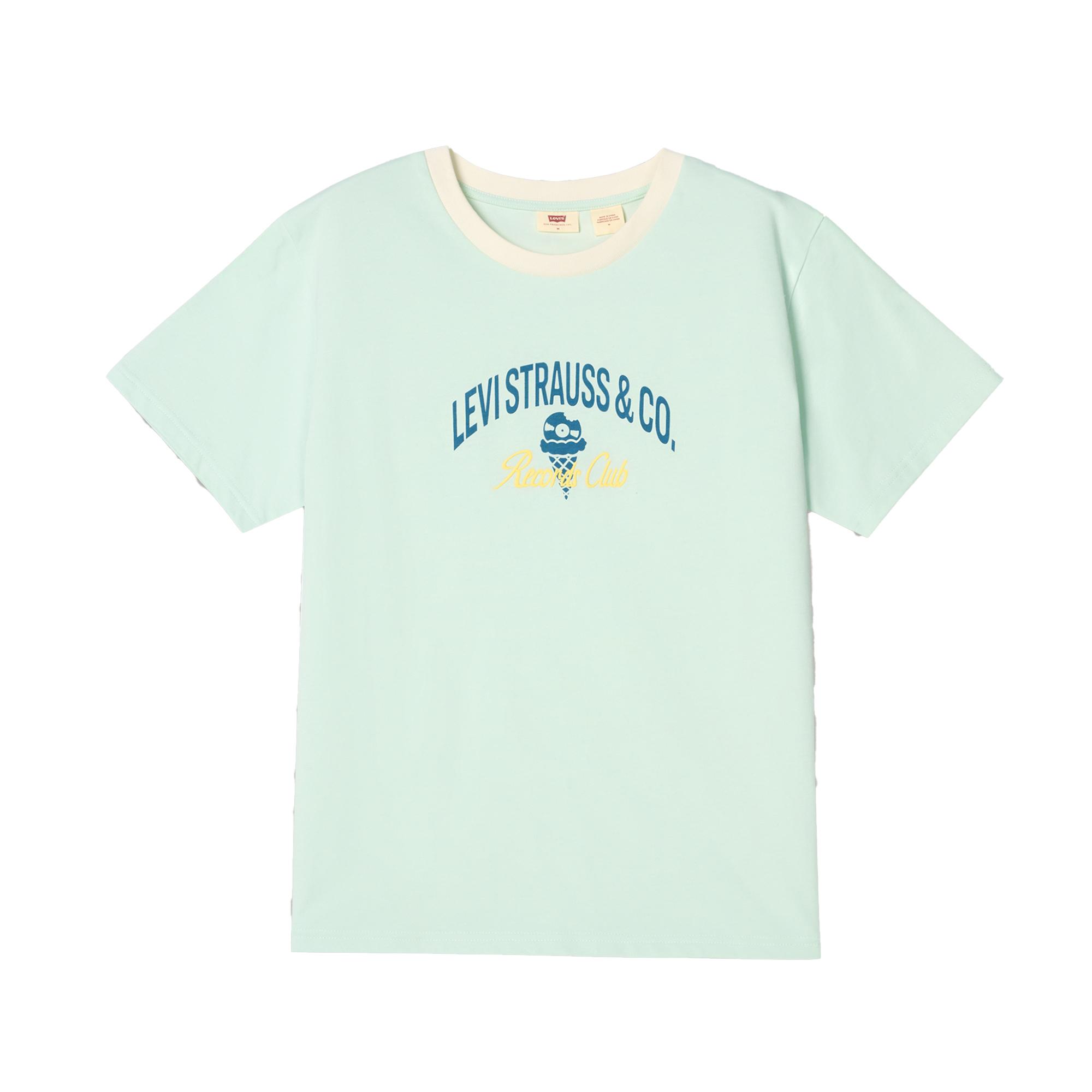 

Женская футболка Levis Ice Cool Series, свободная, удобная, с коротким рукавом, топ 006QB-0002 S