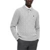 Polo SS26 Solid Color Casual Micro Logo Embroidered Cotton Cable Knit Long Sleeve Button Sweater Men Sweater MNPOSWE1682234-602