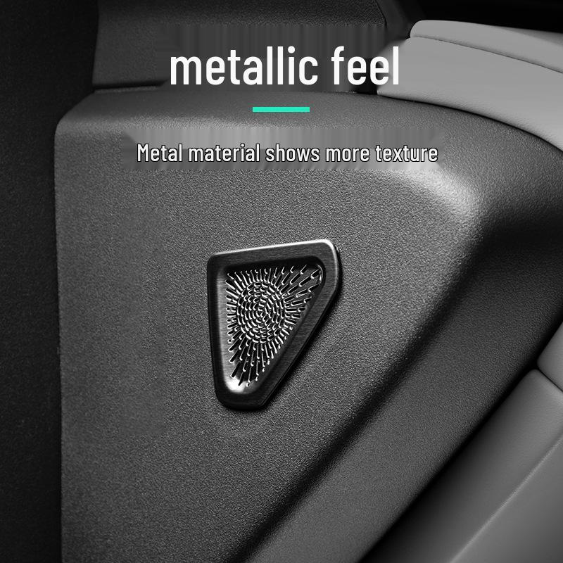 Lynk & Co 10EMP Car Speaker Decorative Metal Cover for Center Console