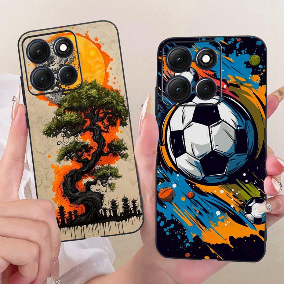 Fashion Cool Case For Motorola Moto G86 G86Power Soft Black Silicone TPU Back Cover For Moto G 86 G86 Power 5G Phone Cases