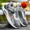 Men's Shoes Winter Velvet Sports Shoes Men's Trend Thickened Warm Cotton Shoes Non-slip Running Dad Shoes