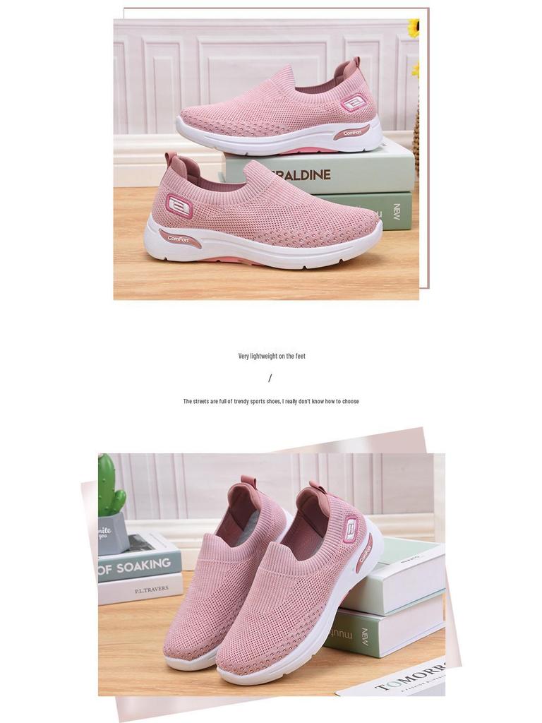 2025 Women's Casual Lightweight Soft-Sole Breathable Sports Shoes