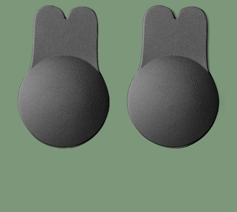 

Bunny Ears Push-Up Silicone Nipple Covers - Invisible, Anti-Exposure, Upward Support. S (9cm)