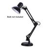 Practical E27 Desktop LED Lamp Metal Long Arm Reading Lamp Folding Adjustable Night Light Nail Manicure Table