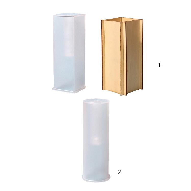 Flower Vase Resin Casting Mold Pen Holder Epoxy Cup Mould DIY Craft Organizer