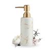 Ceramic Shampoo Dispenser for Bathroom (250 Ml) - Handwash Dispenser Bottle with Pump for Kitchen - Liquid Soap Dispenser for Wash Basin