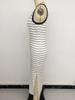 2026 Summer Striped Sleeveless Slit Long Dress - Versatile Slim Fit for Women