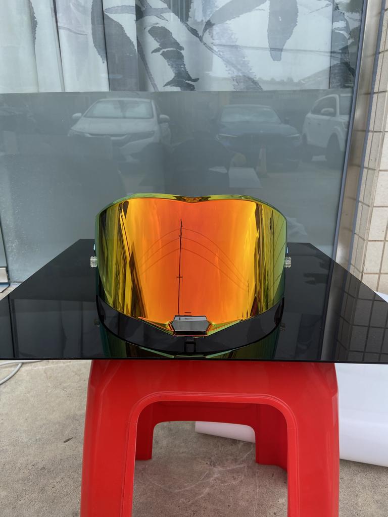 FF805 Visor Shield for LS2 FF805 Thunder Uv Protected Electroplated Face Shield Motorcycle Helmet Accessories