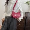 Design Sense High Street Rivet Underarm Bag Fashion Korean Spice Girls All-match Shoulder Bag  New Commuter Crossbody Pack