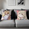 M-Mashiro Shiina Cushion Cover Pillow Cover Decor Pillowcase Printed Cushion Case For Couch