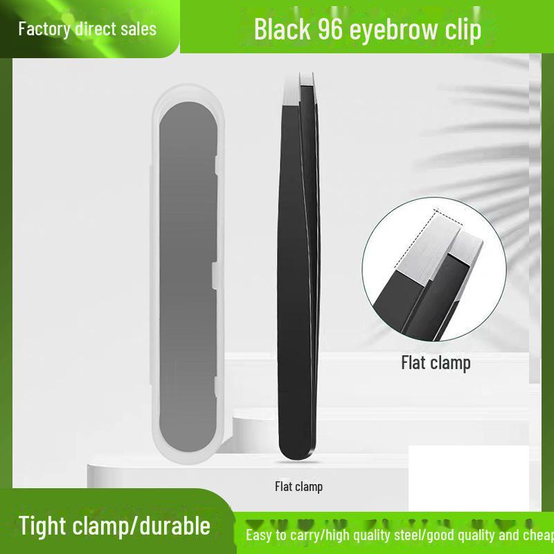 Pince à épiler de précision 96 pièces pour sourcils, barbe, cils et épilation - Outil unisexe