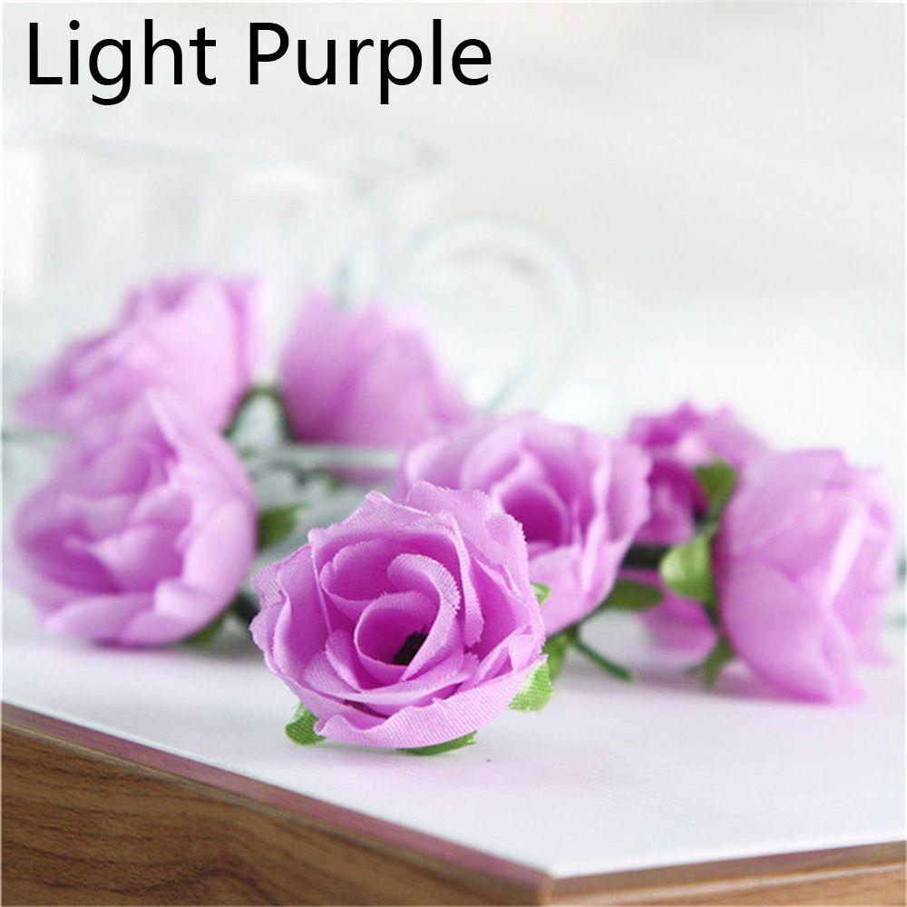 Oranament Floral Mother's Day Gifts Fake Bouquet Wedding Decoration Artificial Rose Flower Heads