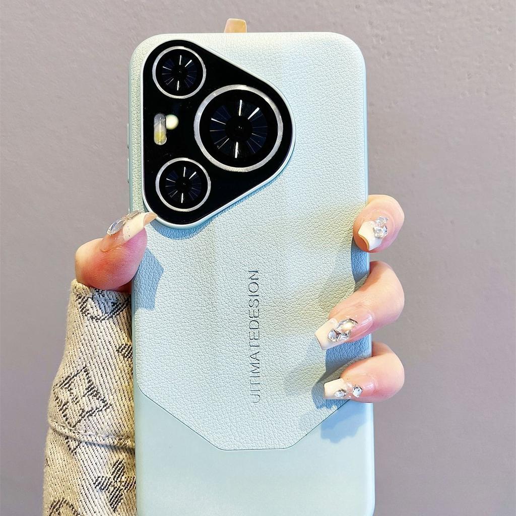 Kompatibel mit Huawei PURA70Pro Handyhülle, Lederbeschichtetes Mate70, All-inclusive Objektiv, Nova13