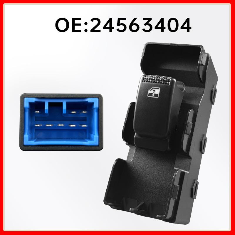 24563404 Front Passenger Rear Single Glass Lifter Switch for Wuling Hongguang / Hongguang S