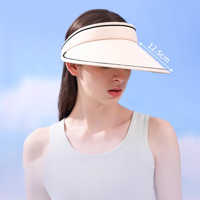 Sun Protection Hat for Women In Summer UV Anti Air Top Sun Hat Outdoor Face Covering Sun Hat Showing Small Face
